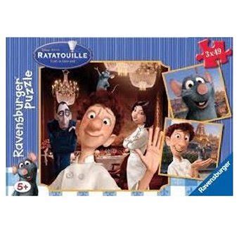 Puzzle 3 x 49 pièces Remy et ses amis Ravensburger Ludessimo