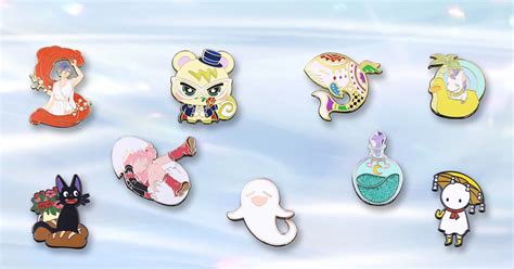 Wholesale No Minimum Metal Pins Supplier Glitter Brooch Anime Hard