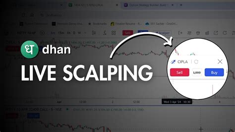 Live Scalping Demo In Dhan App Dhan App Me Scalping Kaise Kare YouTube