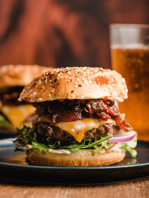 Bacon Jam Burgers Story - Ground Beef Recipes