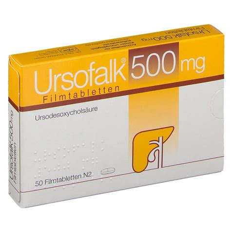 Ursofalk® 500 mg 50 St mit dem E-Rezept kaufen - Shop Apotheke