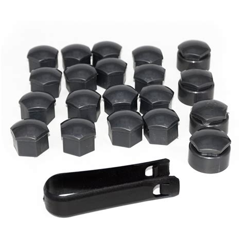 16x Wheel Lug Nut Center Cover 4x Locking Types Caps 4F0601173A For