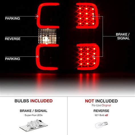 Vipmotoz Neon Tube Led Tail Light Lamp Assembly For 2009 2014 Ford F 150 Matte Black Housing