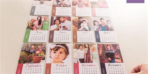 Calendario personalizado con fotos - Imprimir Fotos Mar del Plata