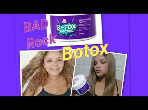 Botox Matizador Bad Rock Botox Para Loiras Hanova Youtube