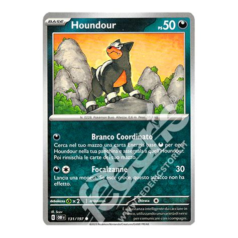 Houndour Comune It Mint Federicstore