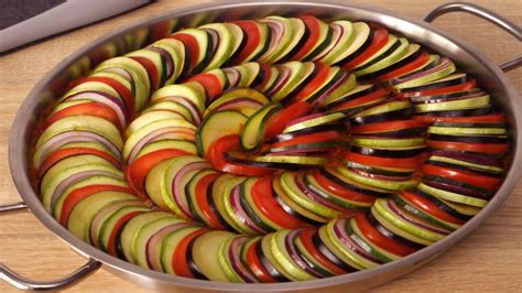 Making Ratatouille Pixar Style Ratatouille Confit Byaldi Youtube