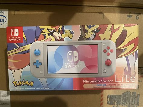 Nintendo Switch Lite Zacian And Zamazenta Edition Plandetransformacion