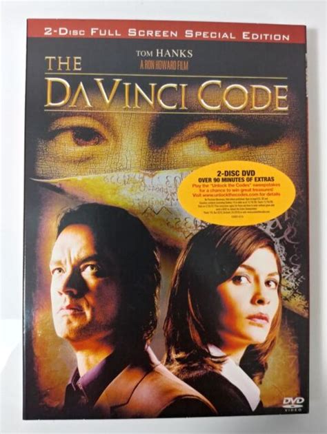 Video DVD The Da Vinci Code 2 Disc Special Edition FS NEW Open