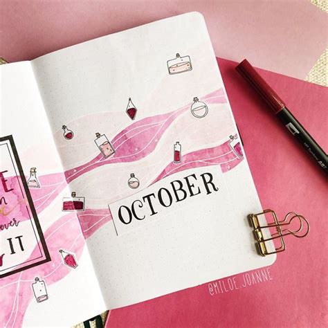 Bullet Journal Octobre Id Es De Couverture Crossover Girl