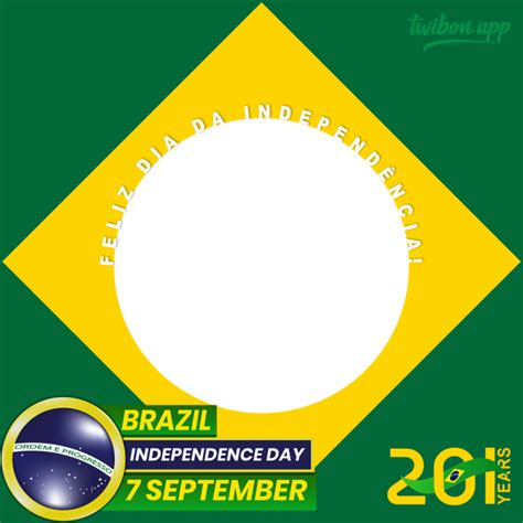 201 Years Brazil Independence Day 2023 Picture Frames