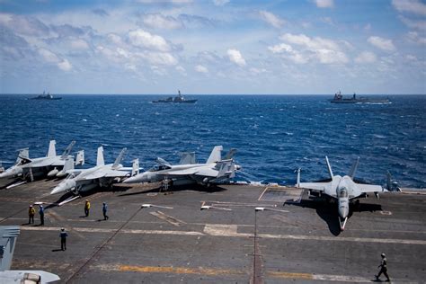 Dvids Images Uss Carl Vinson Cvn Conducts Bilateral Exercise