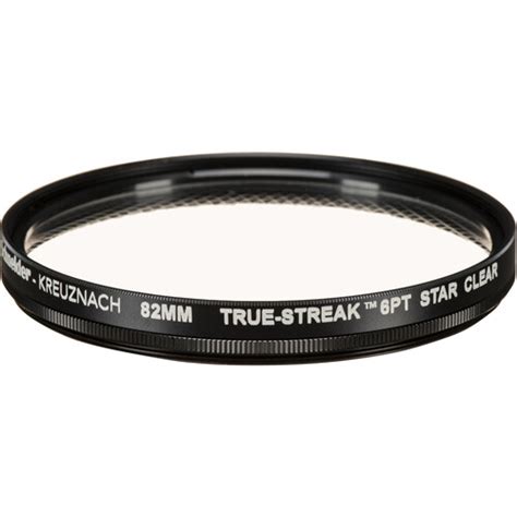 Schneider 82mm Clear True Streak 6 Point Star Filter 68 521682