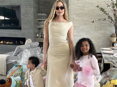 Khloe Kardashian Kids Easter Photos