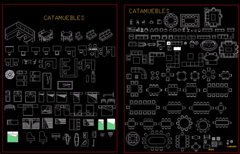 Möbelblöcke In Autocad Cad Bibliothek