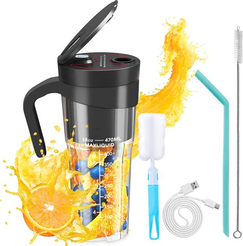 Mixeur Portable Pour Smoothie Blender Mixeur Avec 600 Ml De Grande