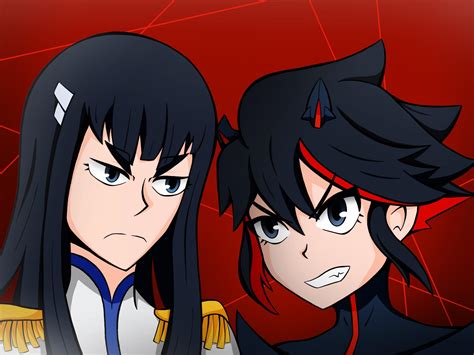 Satsuki And Ryuko By Me R KillLaKill