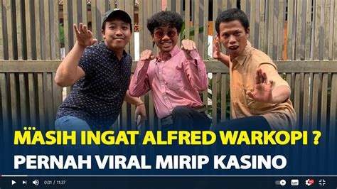 Masih Ingat Alfred Warkopi Pernah Viral Mirip Kasino Warkop DKI Ini