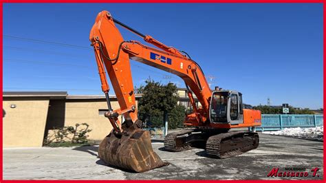 FIAT HITACHI EX355 Massucco T ID 3930 YouTube