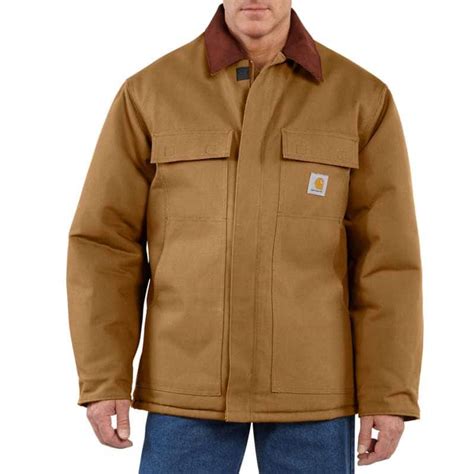 Loose Fit Firm Duck Insulated Traditional Coat 3 Warmest Rating 25