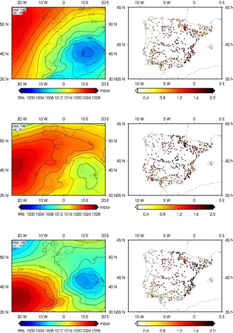 Figure 3 from Clasificación de situaciones sinópticas asociadas a