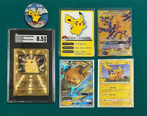 Pokemon Pikachu cards, Hobbies & Toys, Toys & Games on Carousell