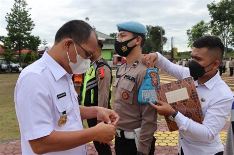 Jalang Nataru Polres Humbahas Laksanakan Apel Gelar Pasukan Ops