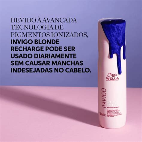 Kit Wella Invigo Blonde Recharge Duo Beleza Na Web