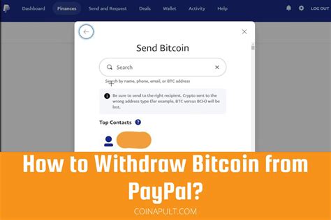 How To Withdraw Bitcoin From PayPal Coinapult