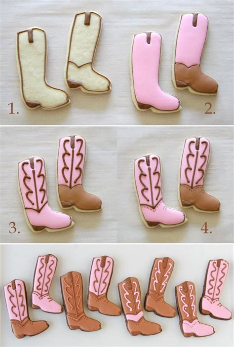 Cowgirl Boot Cookies Glorious Treats