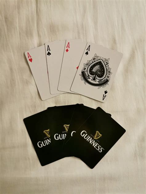 Guinness Playing Cards, Hobbies & Toys, Toys & Games on Carousell