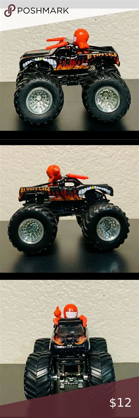 Hot Wheels Monster Jam El Toro Loco W Figure Hot Wheels Monster Jam Monster Jam Hot Wheels