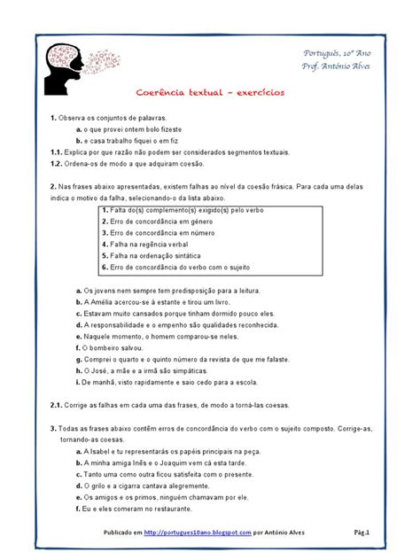 Desafios Textuais Exerc Cios De Coes O Resolvidos Em Pdf Body Sat