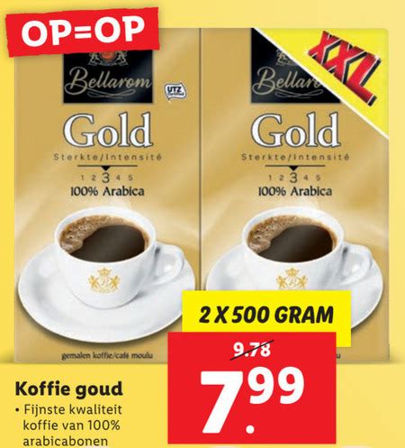 Bellarom Koffie Folder Aanbieding Bij Lidl Details