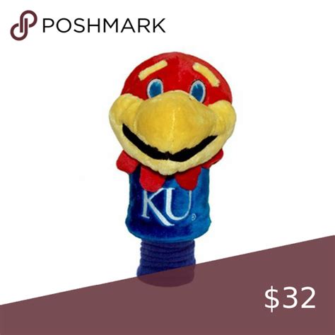 New Team Golf Kansas Jayhawks Mascot Jumbo Driver Headcover in 2023 ...