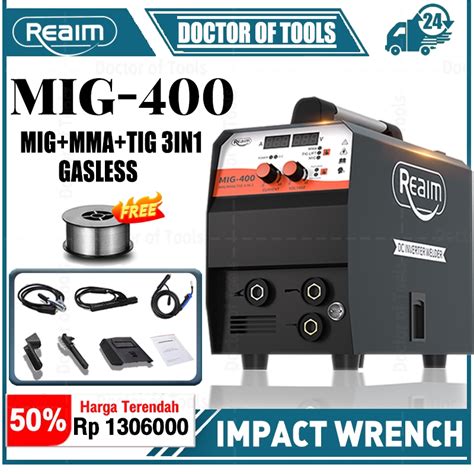 Jual REAIM120A 900 Watt Mesin Las MIG Tig MMA Mesin Las Inverter