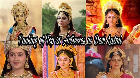 Top 25 Beautiful Actresses Who Played Devi Laxmi Beautifully Youtube