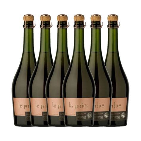 Kit X Vinho Espumante Ros Las Perdices Ros Extra Brut Vinho