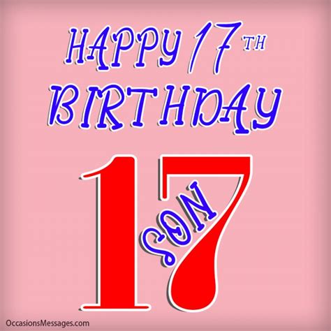 Happy 17th Birthday Wishes - Messages for 17 Year Olds