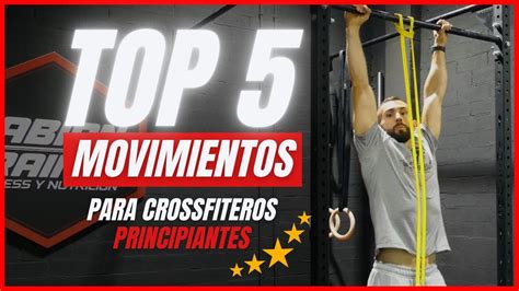 5 movimientos BÁSICOS para hacer CROSSFIT PRINCIPIANTES YouTube