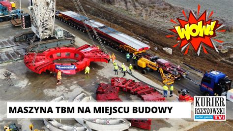 Maszyna Tbm Do Dr Enia Tunelu Na S Jest Ju W Babicy Mo Esz