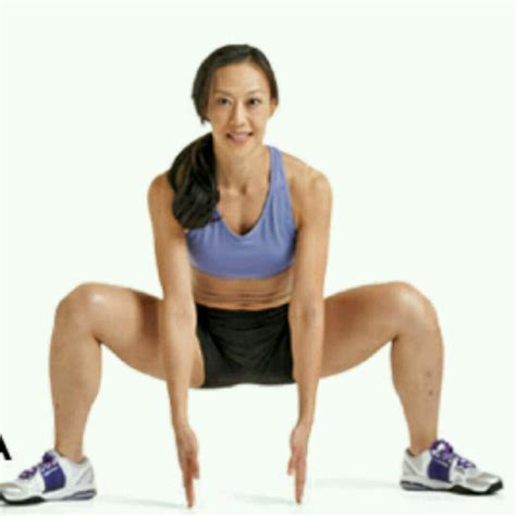 Squat Touch By Sonia R Exercise How To Skimble