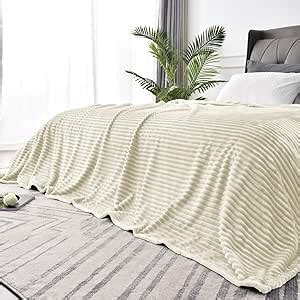 Amazon Bedelite Fleece Blanket Queen Size D Ribbed Jacquard