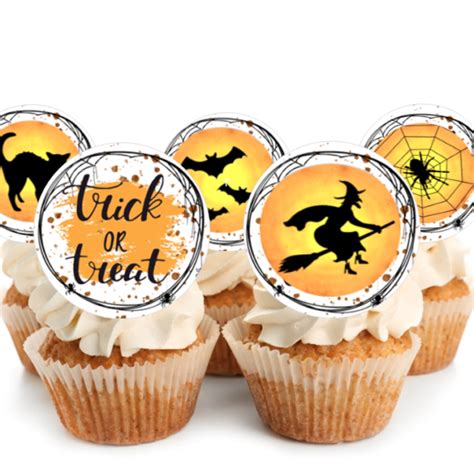 Halloween Cupcake Toppers Cm X Debs Kitchen Cakes