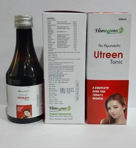 Ayurvedic Uterine Syrup Ml At Rs Bottle In Panchkula Id