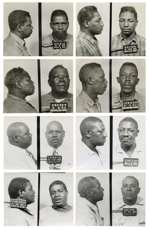 Bid Now: [MUGSHOTS]. A GROUP OF 372 MUGSHOT PHOTOGRAPHS OF AFRICAN A ...