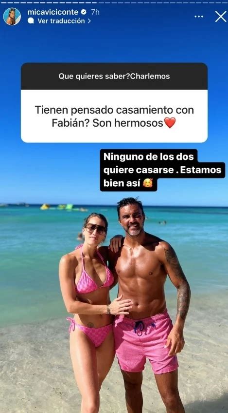 Mica Viciconte Sorprendi Al Revelar El Motivo Por El Que No Se Casar