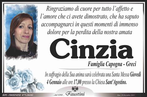 Funerali e annunci funebri a Ripi | Cinzia Greci - Funer24