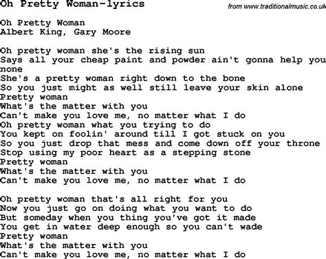 Pretty Woman Chords Telegraph