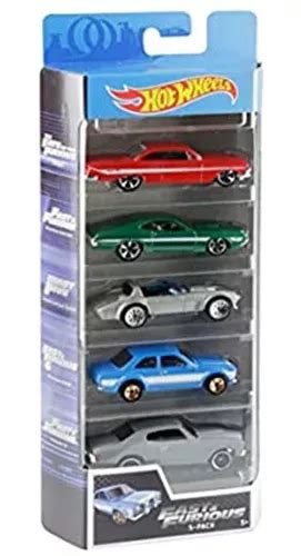 Set Fast Furious 5 Pack Hot Wheels Rápidos Y Furiosos Kit Envío gratis